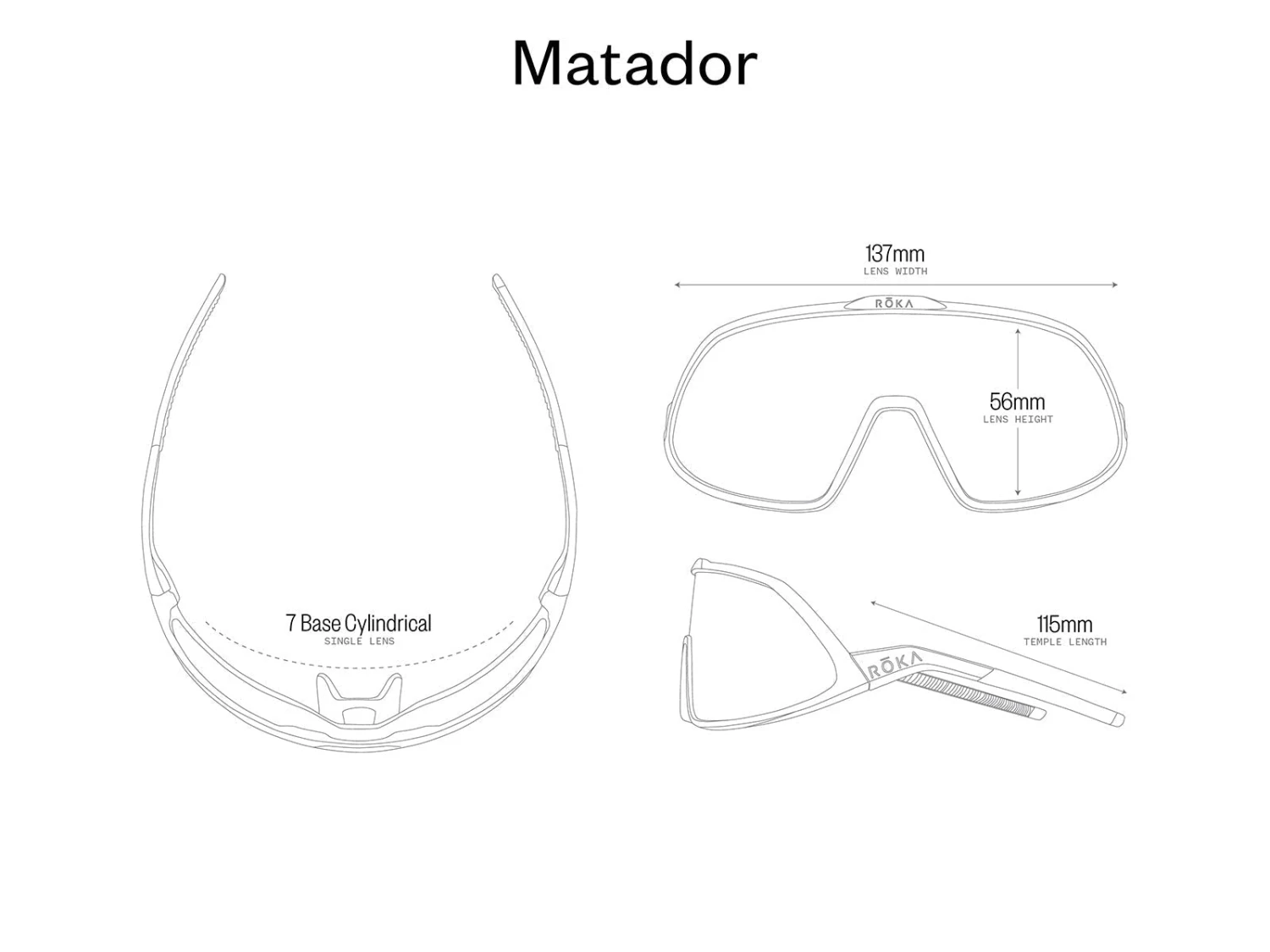ROKA Matador Prescription Sunglasses Advanced Performance