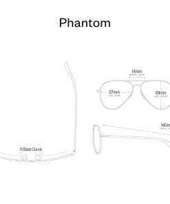 ROKA Phantom Titanium Prescription Sunglasses