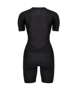 ROKA Women's Gen II Elite Aero Short Sleeve Tri Suit - Black Tri Suits