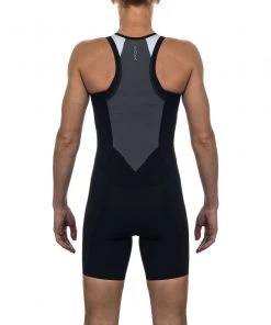 ROKA Women's Gen II Elite Aero Sleeveless Tri Suit - White/Black