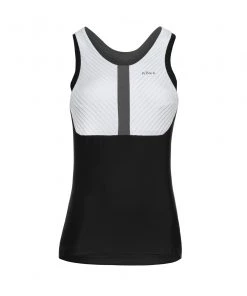 ROKA Women's Gen II Elite Aero Sleeveless Tri Top - White/Black Tri Suits
