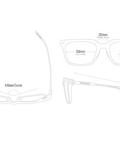 ROKA Women's Prescription Booker Prescription Sunglasses