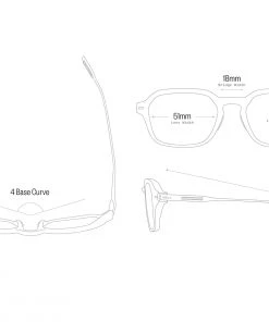 ROKA Men's Prescription Lewis Prescription Sunglasses